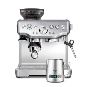 Sage BES875UK Espresso Machine: Barista Express Brushed Stainless Steel