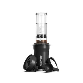 AeroPress Go Plus, Small Portable Coffee Maker 3 In1 Brew 