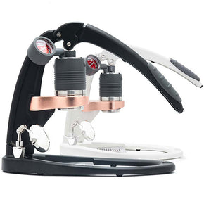 Flair Pro 3 Espresso Maker – 70ml, Black & White with Stainless Steel Drip Tray
