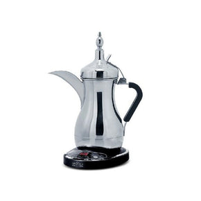 Arab Dalla Arabic Coffee Maker - Silver Design for Authentic Coffee Brewing
