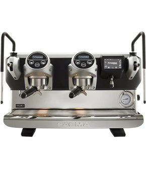 FAEMA E71 E 2 Group Espresso Machine - White & Gold