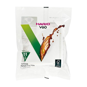 Hario Coffee Paper Filters V60-01 VCF-01-100W High-quality manufacturing standards