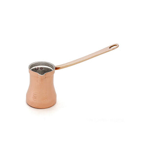 SOY C2 - Copper Turkish Coffee Pot, Tin Lining Inside, Right